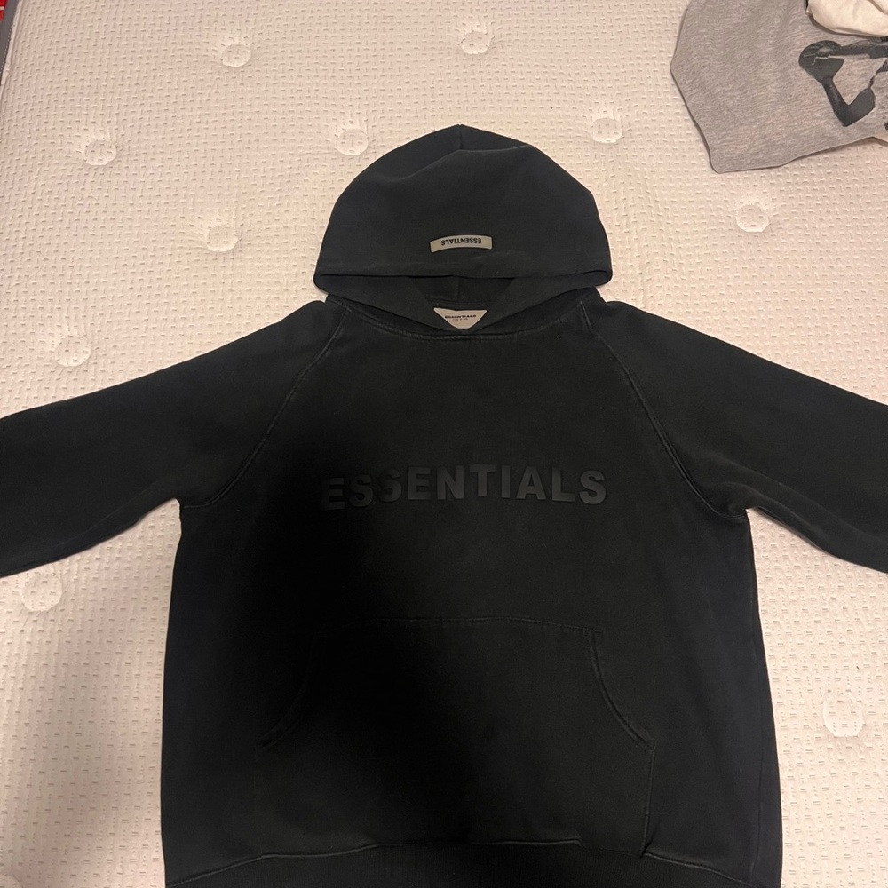 Fear of God Essentials Black Hoodie